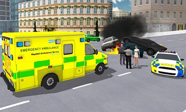 救护车模拟器无限金币版下载-救护车模拟器2022无限金币版下载