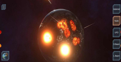 星球爆炸模拟器截图1