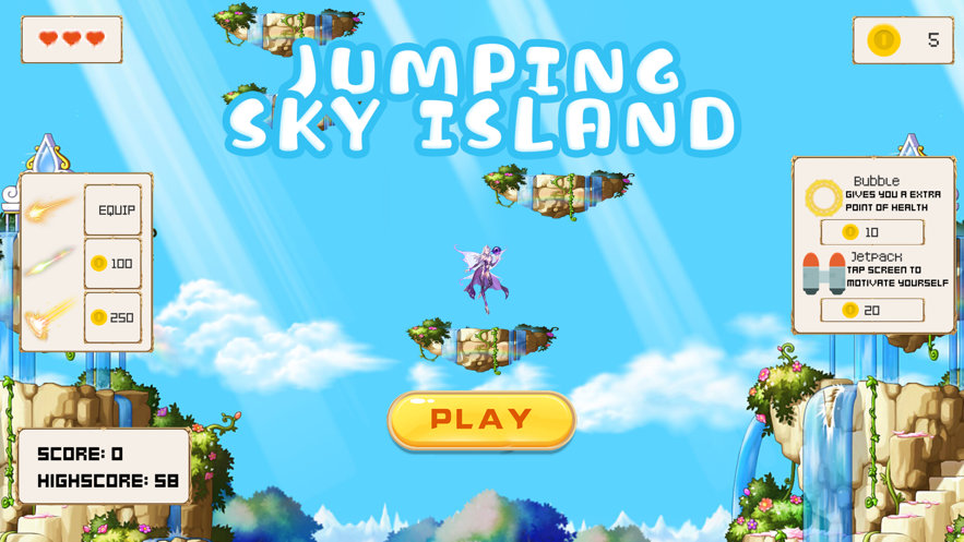 跳跃天空岛 v1.2苹果版截图1