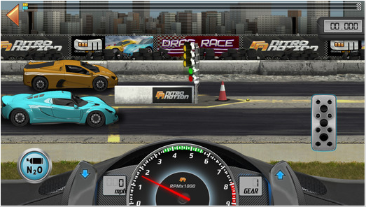 短程高速赛车iPhone版截图1