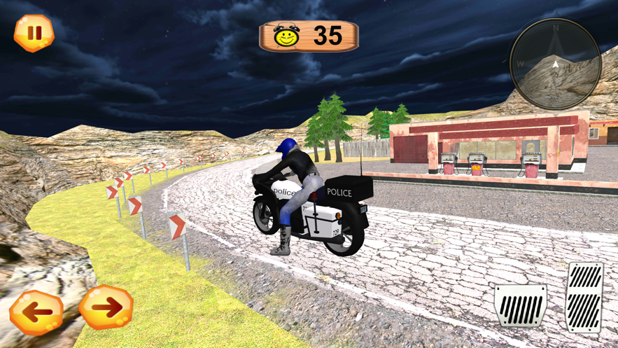 警察自行车驾驶模拟器苹果版截图3