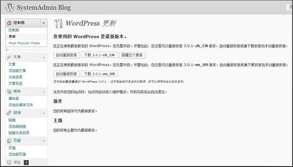 WordPress v2021.5.4 中文版截图1