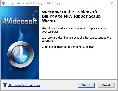 4Videosoft Blu-ray to MKV Ripper 截图1