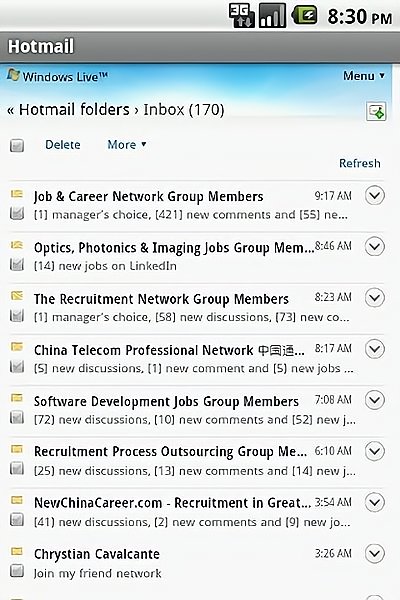 Hotmail邮箱 v2021.5.24 官方版截图1