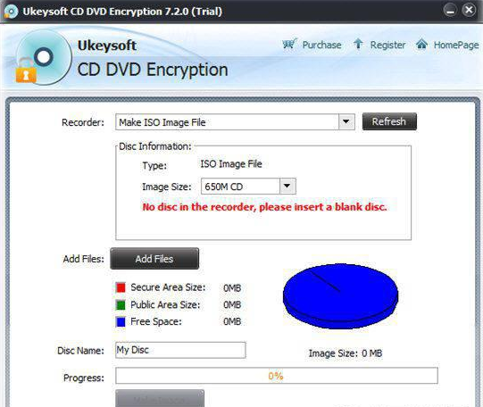 UkeySoft CD DVD Encryption截图1