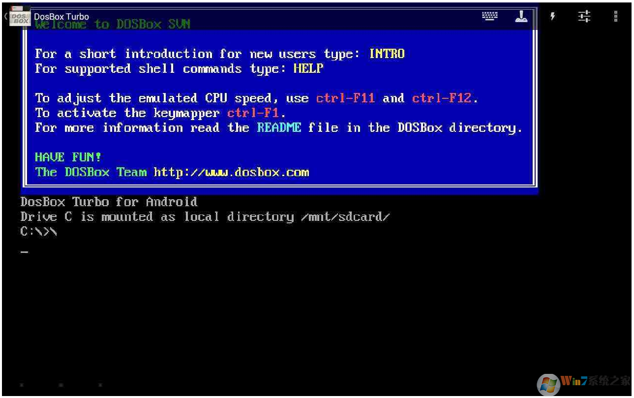 MS-DOS 7.10 完整安装版截图1